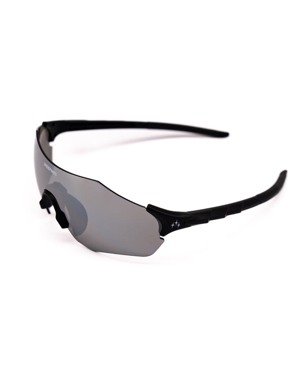 Mirage Blade Sunglasses - Mirror Black