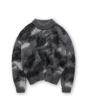 Mohair Sweater with 4 different colors