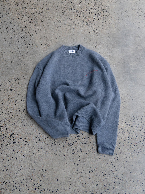 The Signature Merino - Ash Grey