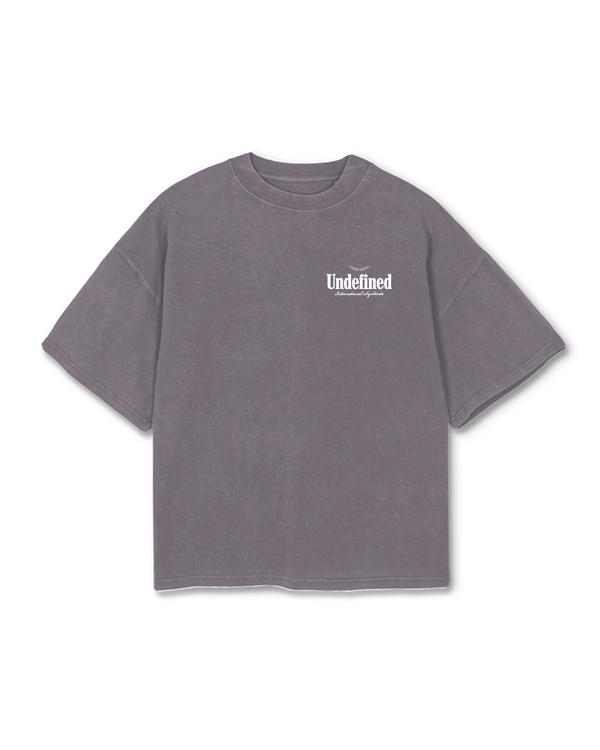 Syndicate Logo Boxy T - Pigment Wash Grey