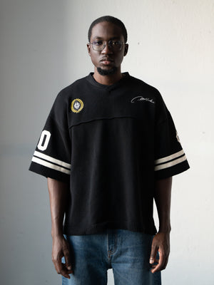 One of None Undefined Knit Jersery - Black