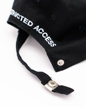 Chain Link Hat - Distressed Black
