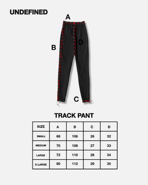 Straight Track Pant - Black